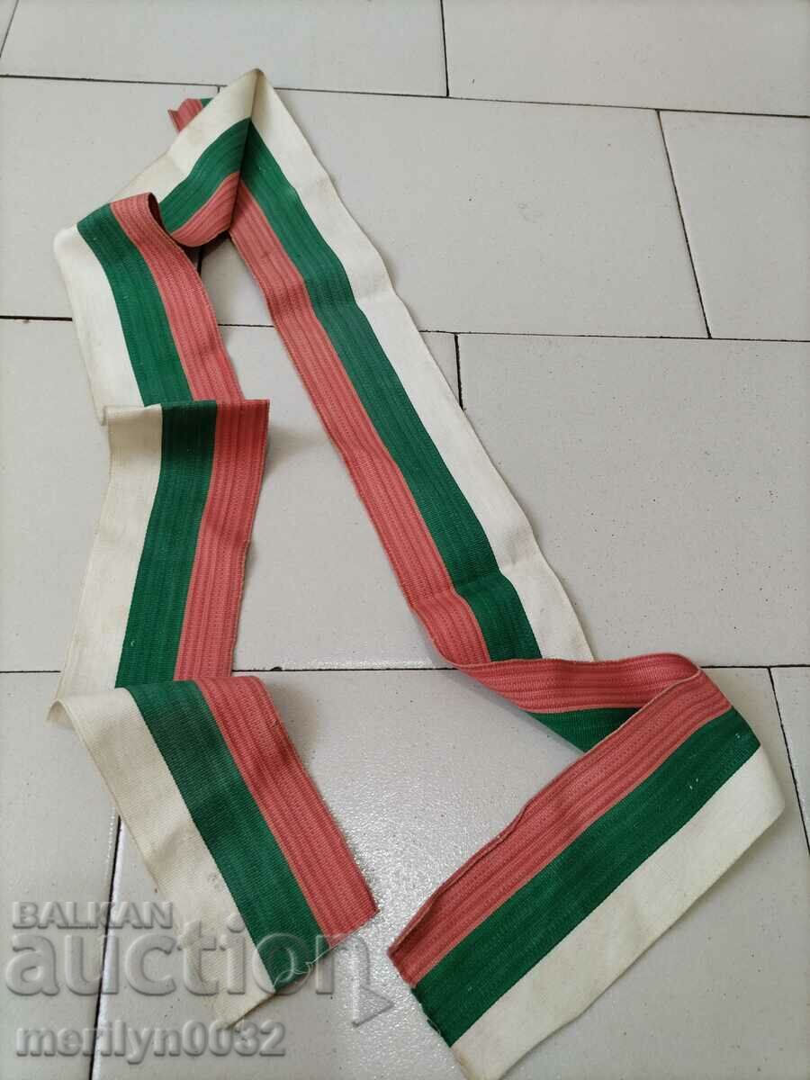 Tricolor Bulgarian scarf Kingdom of Bulgaria belt belt with price 95.00 BGN | € 48.57 Tricolor Bulgarian scarf Kingdom of Bulgaria belt belt with price 95.00 BGN | € 48.57