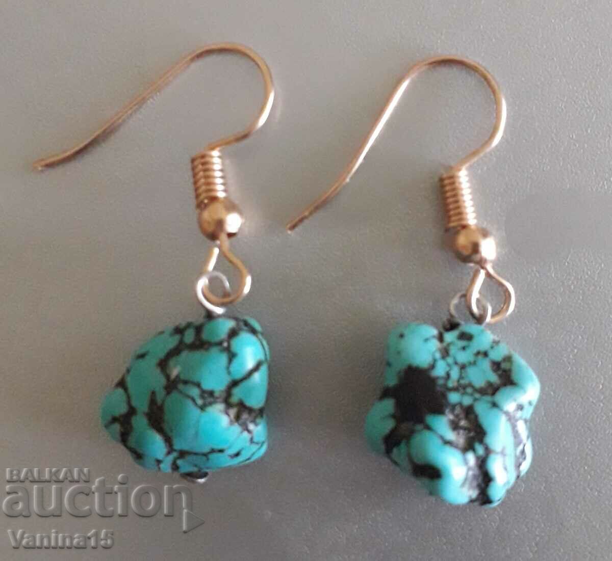 Auction Imported turquoise earrings Auction Imported turquoise earrings