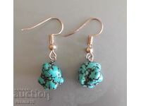 Imported turquoise earrings