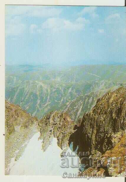 Κάρτα Βουλγαρίας Rila To Musala Peak**