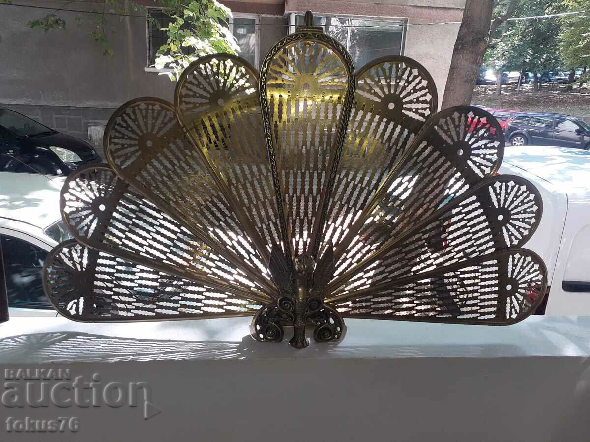 Amazing baroque brass fireplace grate with price 690.00 BGN | € 352.79 Amazing baroque brass fireplace grate with price 690.00 BGN | € 352.79