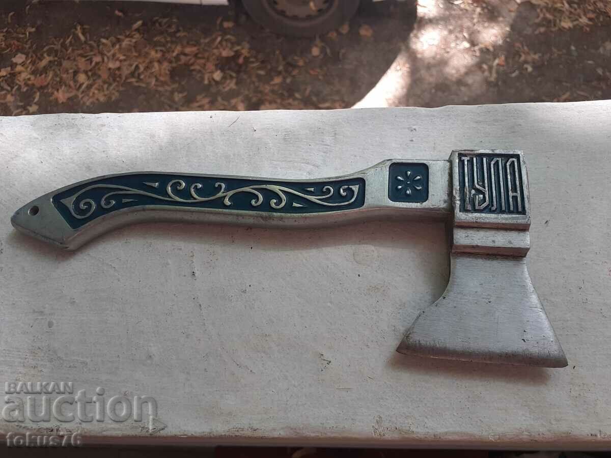 Collectible small Russian hatchet Tula with price 99.00 BGN | € 50.62 Collectible small Russian hatchet Tula with price 99.00 BGN | € 50.62