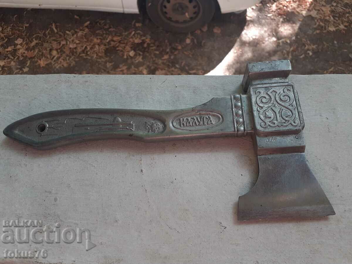 Auction Collectible small Russian hatchet Kaluga aluminum Auction Collectible small Russian hatchet Kaluga aluminum