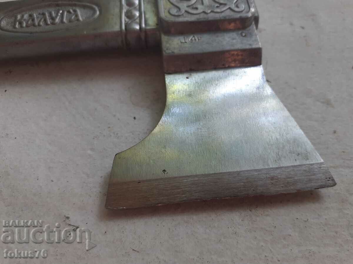 Delivery of Collectible small Russian hatchet Kaluga aluminum Delivery of Collectible small Russian hatchet Kaluga aluminum