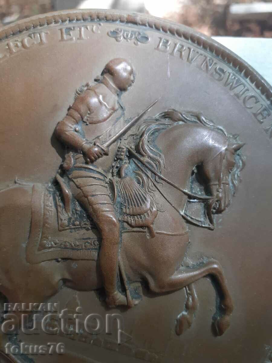 Δημοπρασία Παλιά μεγάλη αγγλική πλάκα