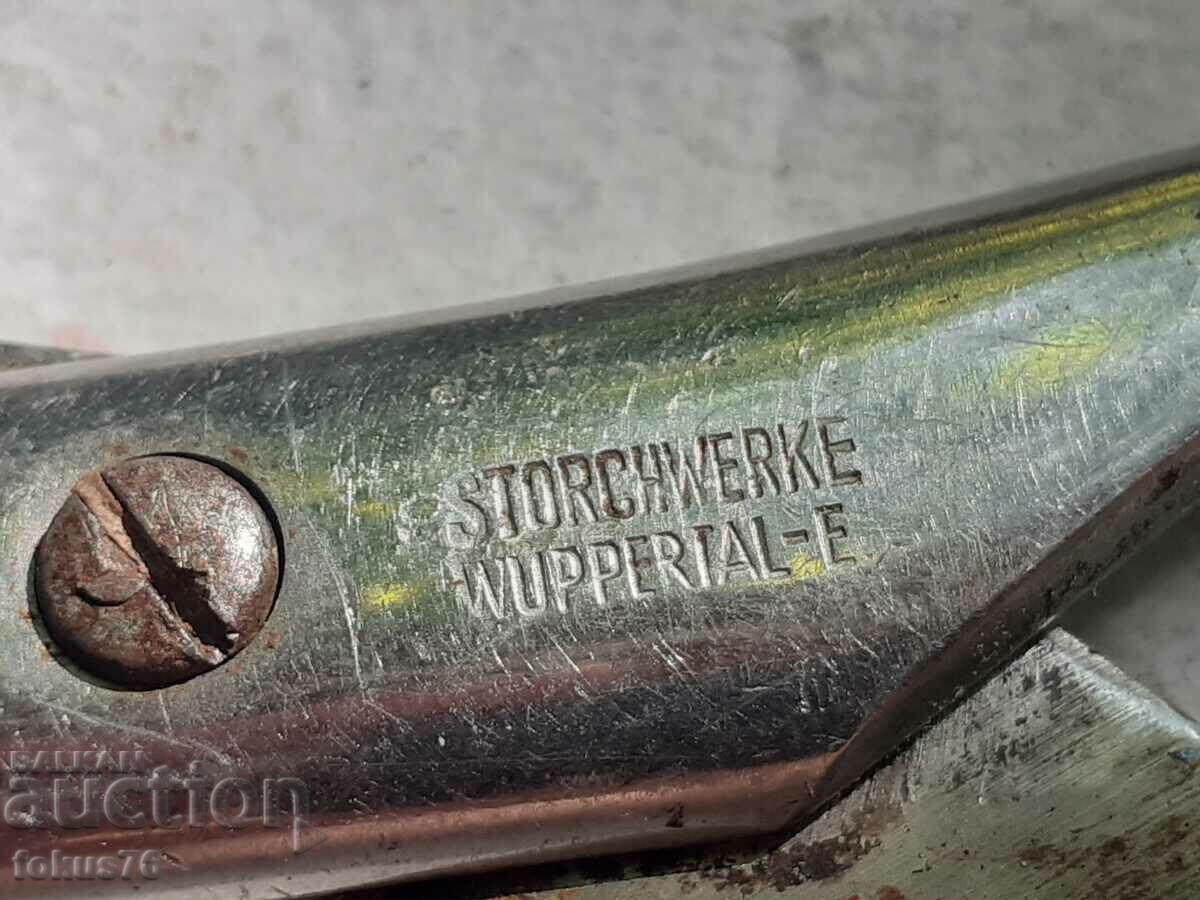 Auction Old large German marked scissors Auction Old large German marked scissors