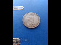 Сребърна монета 1 краун 1889, Великобритания