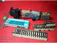 Old USSR CIRCUS TIN TRAIN TRAIN wind up TOY