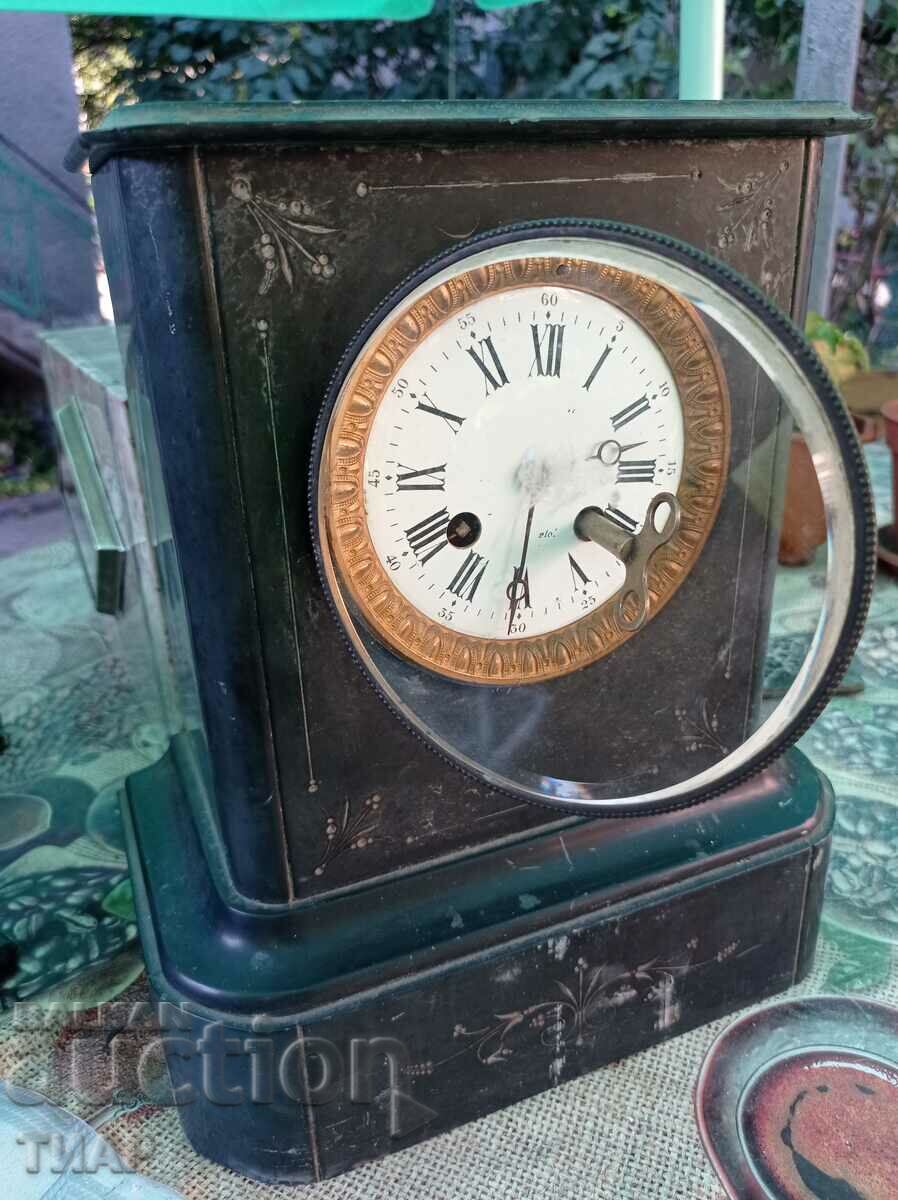 French fireplace marble clock-0.01st