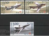Clean stamps Military jet aircraft Airplanes 2010 Bulgaria
