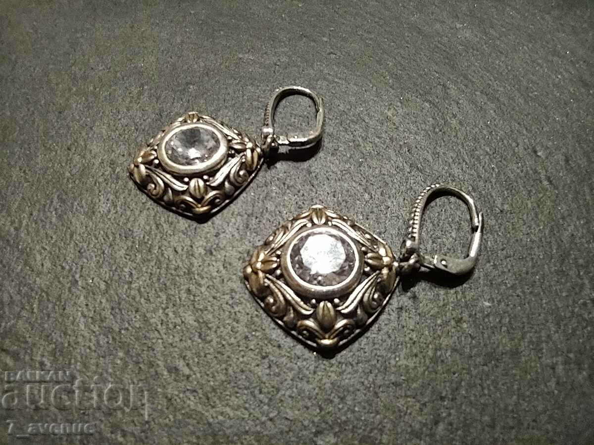 Silver earrings earrings, ornaments, super are 12.11.2024