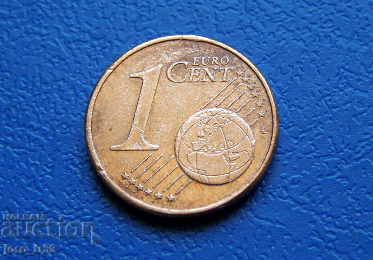 Germany 1 euro cent Euro cent 2008 D with price € 0.20 | 0.39 BGN