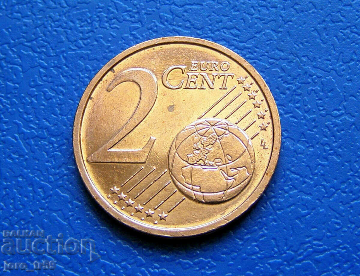 Γερμανία 2 λεπτά του ευρώ Λεπτά του ευρώ 2011 F με τιμή € 0.51 | 1.00 BGN