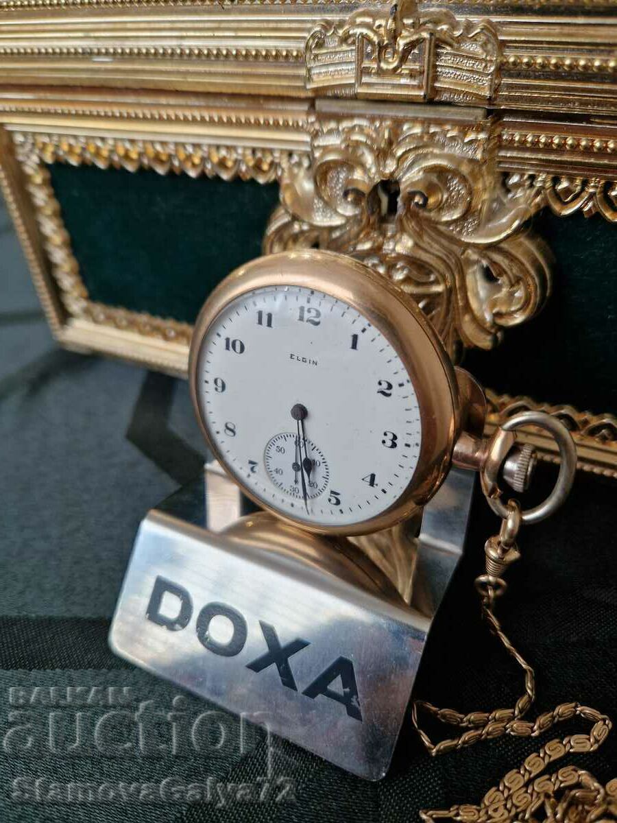 Δημοπρασία Μοναδικό αμερικάνικο ρολόι τσέπης ELGIN