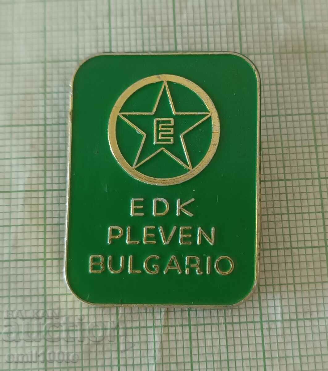 Badge - Esperanto Pleven EDK Pleven Bulgario