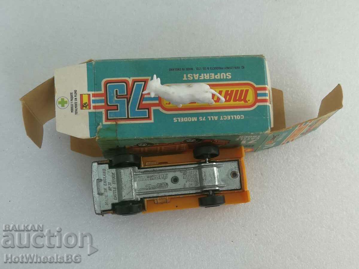 MATCHBOX LESNEY -No71C Cattle Truck 1976 - 6 MATCHBOX LESNEY -No71C Cattle Truck 1976 - 6