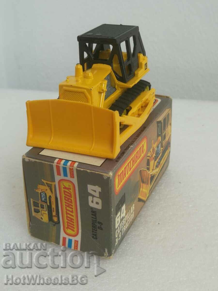 Auction MATCHBOX LESNEY -No 64D Caterpillar Bulldozer 1979 Auction MATCHBOX LESNEY -No 64D Caterpillar Bulldozer 1979