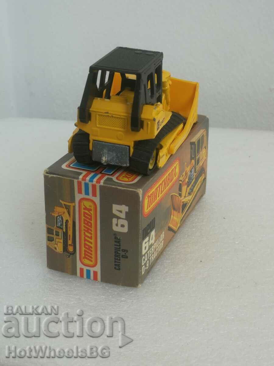 Delivery of MATCHBOX LESNEY -No 64D Caterpillar Bulldozer 1979 Delivery of MATCHBOX LESNEY -No 64D Caterpillar Bulldozer 1979