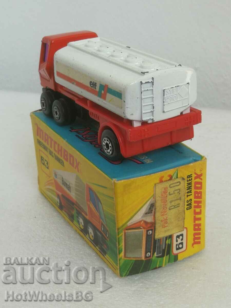 Доставка на MATCHBOX LESNEY -No 63B Freeway Gas Tanker 1973 Доставка на MATCHBOX LESNEY -No 63B Freeway Gas Tanker 1973