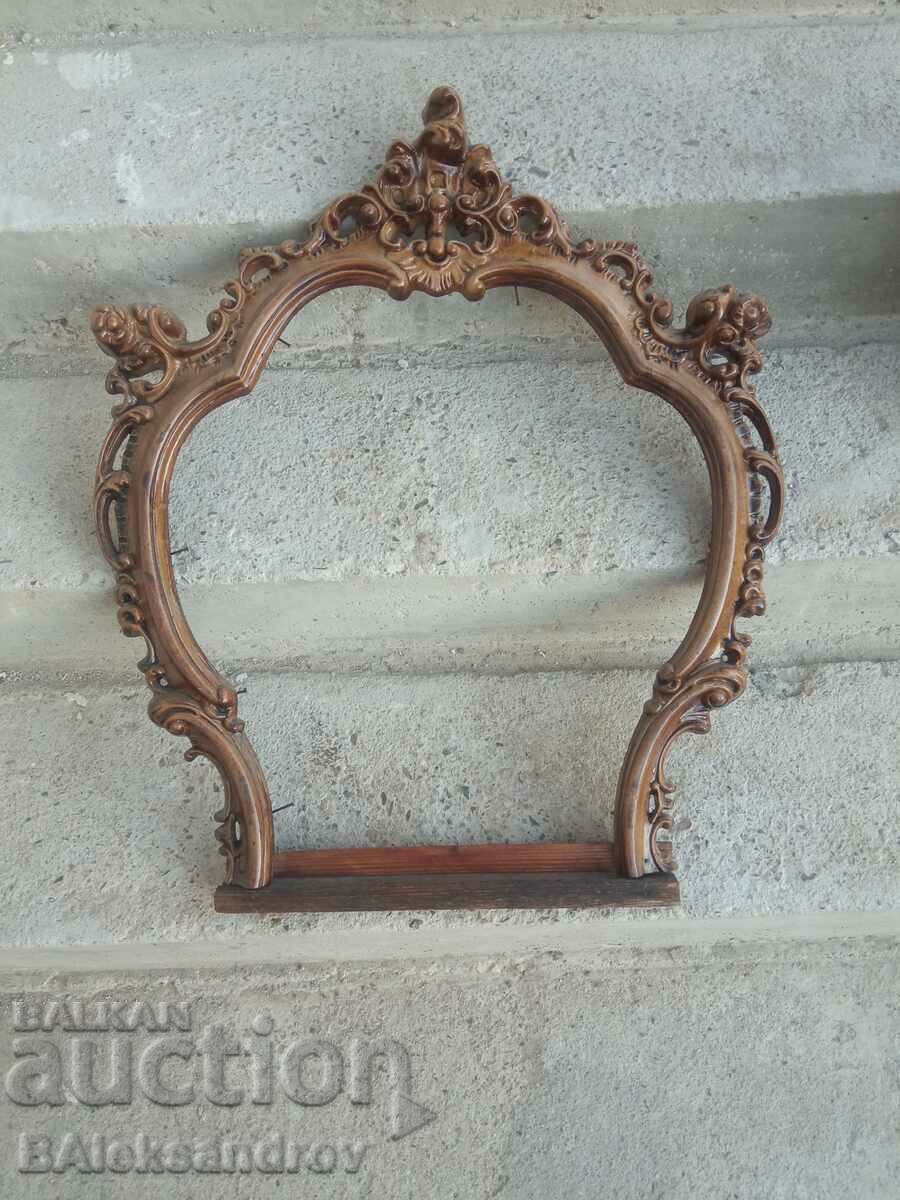Old mirror frame