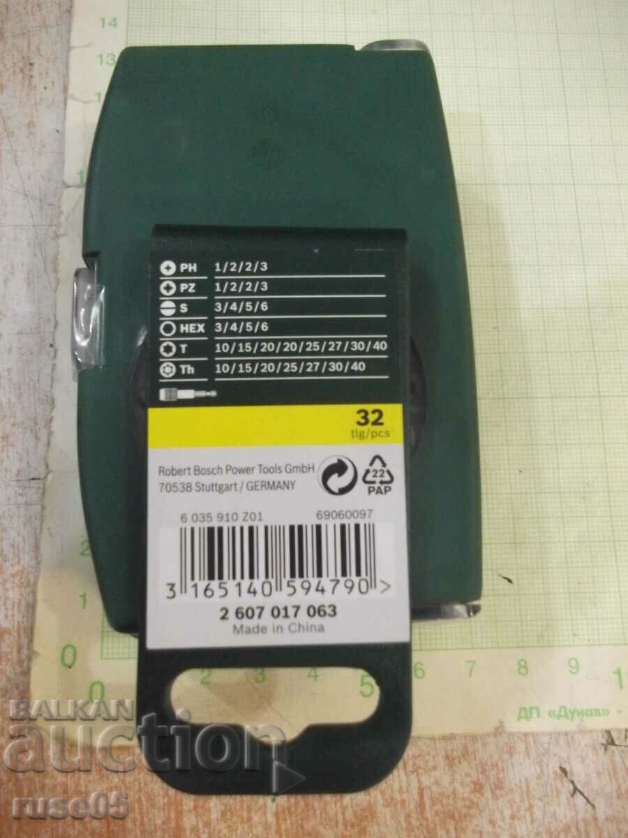 Доставка на Комплект "BOSCH" битове от32 части нов Доставка на Комплект "BOSCH" битове от32 части нов