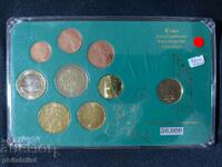 Finland 2001-2005 - Euro set from 1 cent to 2 euros + 50 pennies