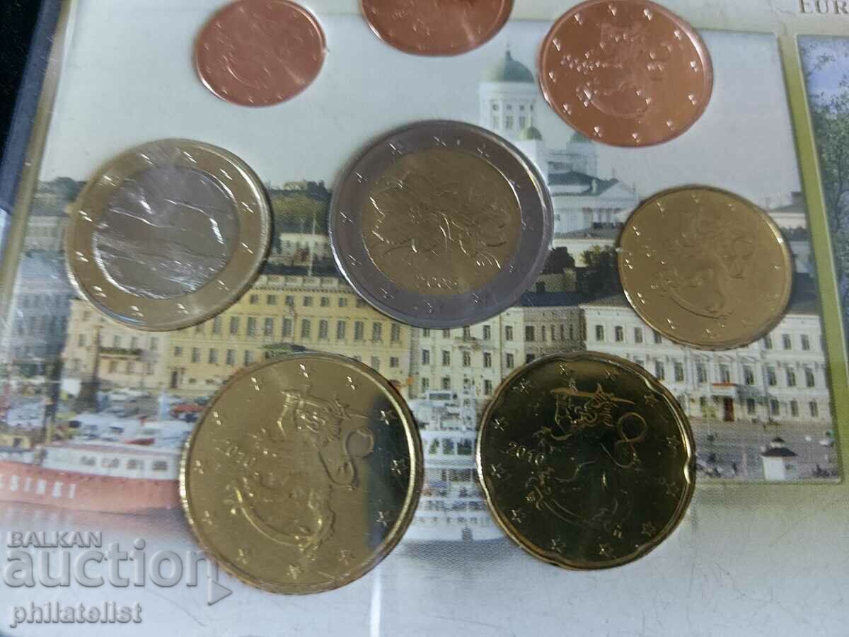 Finland 2002-2010 - Euro set from 1 cent to 2 euro + medal with price 25.00 BGN | € 12.78 Finland 2002-2010 - Euro set from 1 cent to 2 euro + medal with price 25.00 BGN | € 12.78