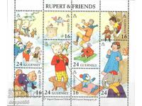 1993. Guernsey. Rupert și prietenii - Animație.
