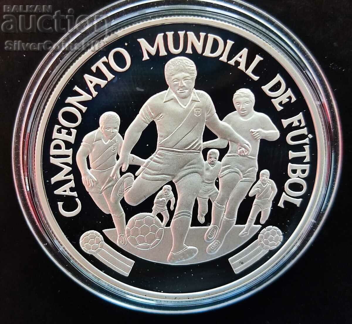 Сребро 5000 Сола Световно по Футбол 1982 Перу