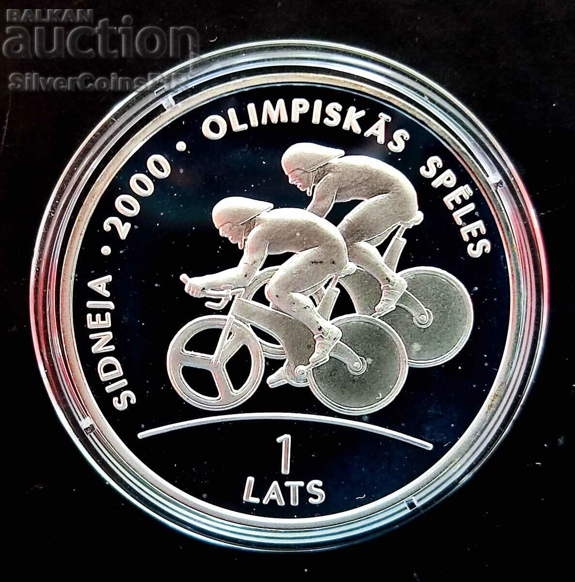 Сребро 1 Латс Велосипеди Олимпиада 1999 Латвия