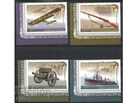 Clean Stamps World War I Aircraft Ship 2015 from Russia