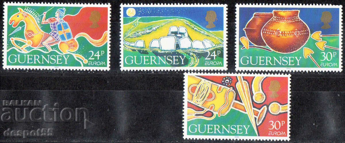 1994. Guernsey. EUROPE - Great discoveries and inventions.