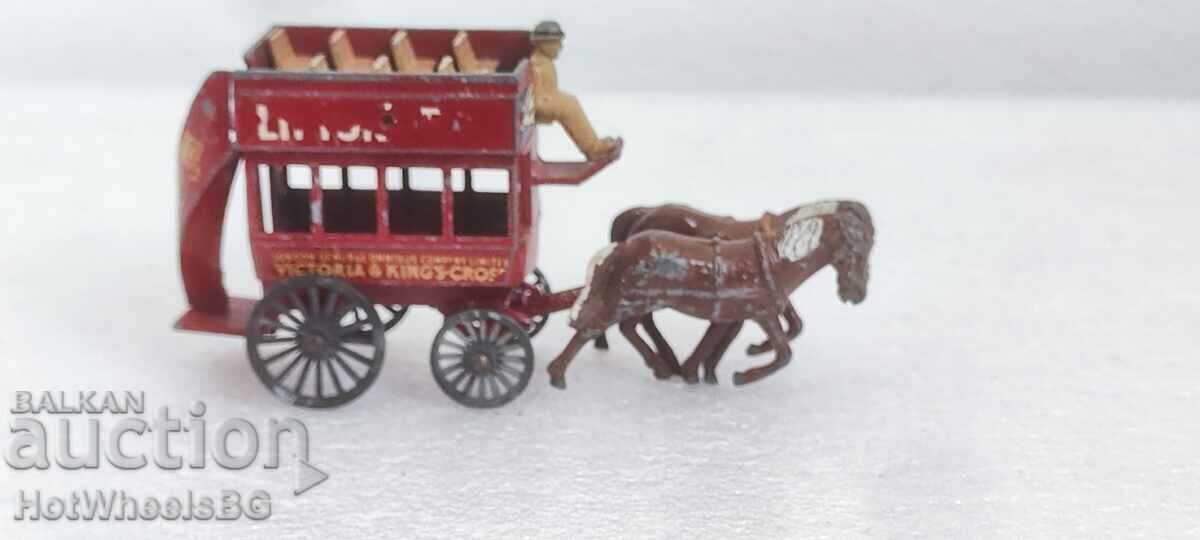 MATCHBOX LESNEY-YESTERYEARS Y-Y12A London Horse Drawn Bus MATCHBOX LESNEY-YESTERYEARS Y-Y12A London Horse Drawn Bus