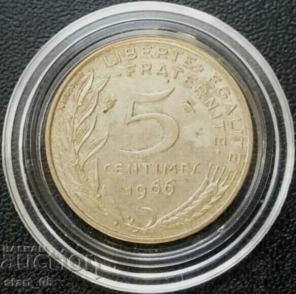 5 centimes 1966