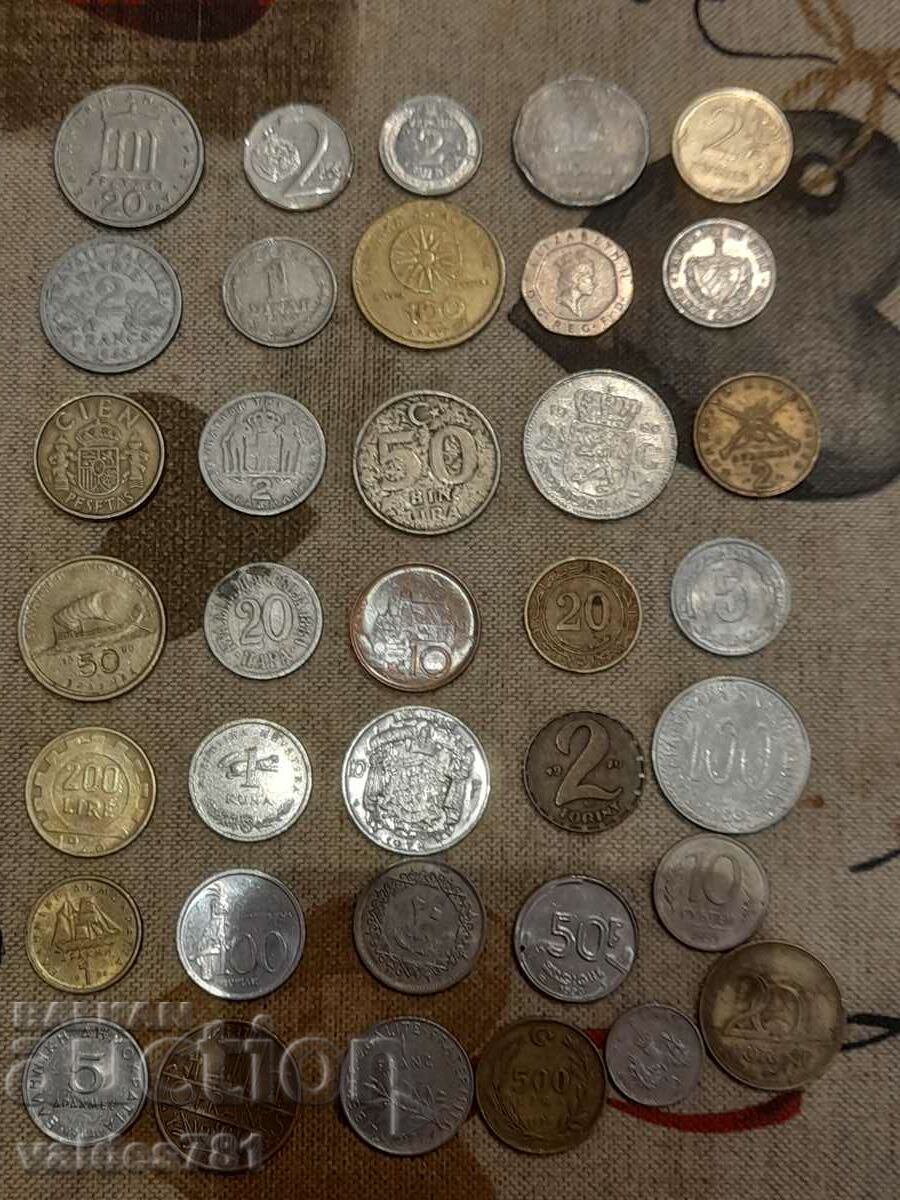 Πολλά νομίσματα 120 τεμ