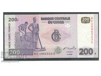 200 francs Congo 2007