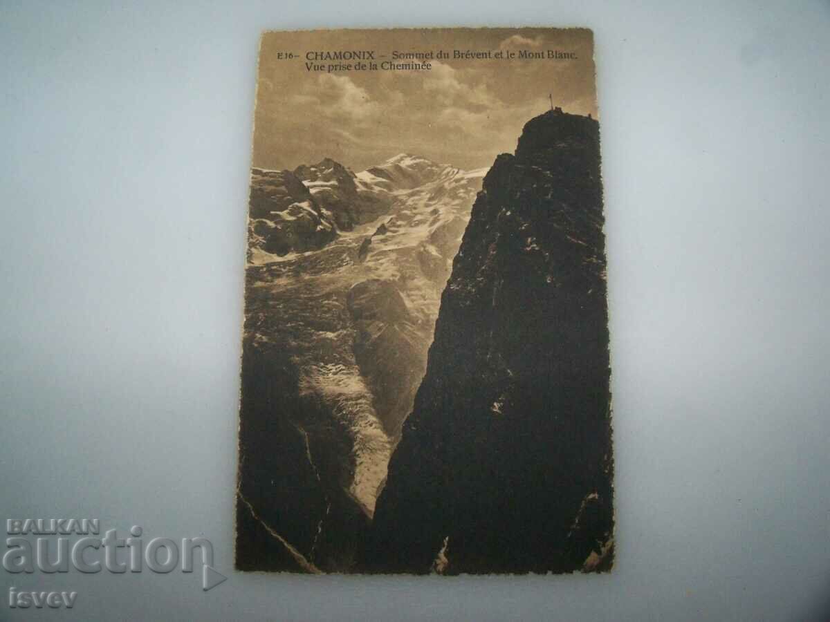 Old postcard from the resort of Chamonix and the Alps, 1910. with price 10.00 BGN | € 5.11 Old postcard from the resort of Chamonix and the Alps, 1910. with price 10.00 BGN | € 5.11