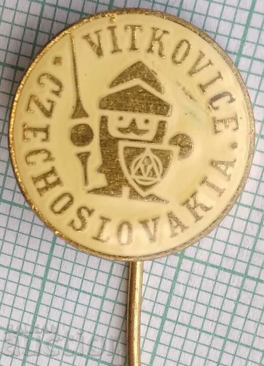 16413 Badge - Vitokovice Czechoslovakia