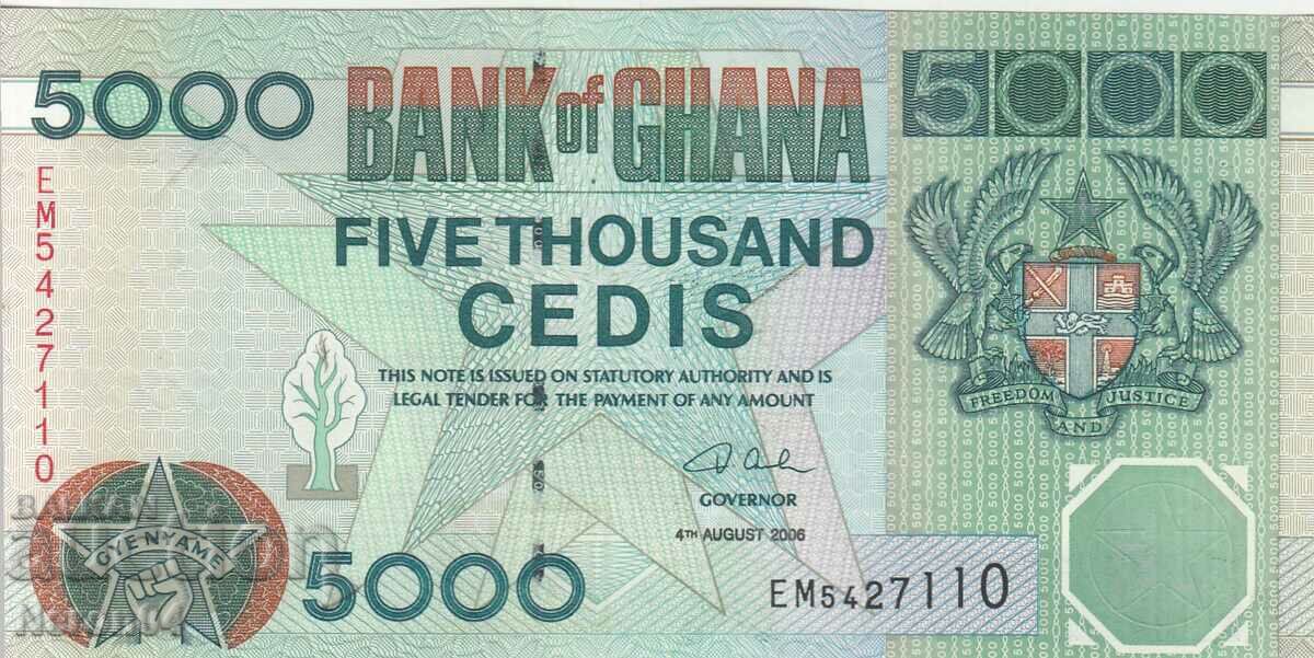5000 cedis 2006, Ghana