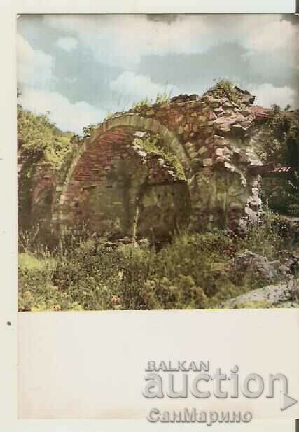 Card Bulgaria Gorge Church-ruins*