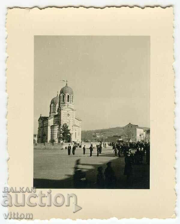 Бяла храм Свети Георги около 1940 оригинална снимка Русе