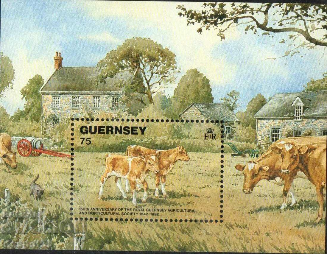 1992. Guernsey. Compania Regală Horticolă și Agricolă
