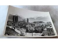 Postcard Bansko with Pirin 1963
