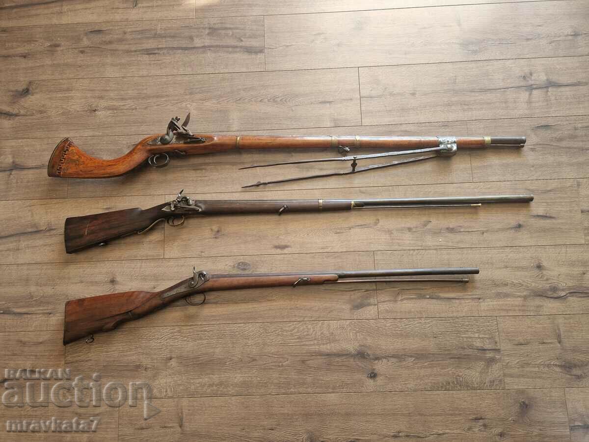 LOT of Old Hunting Rifles
