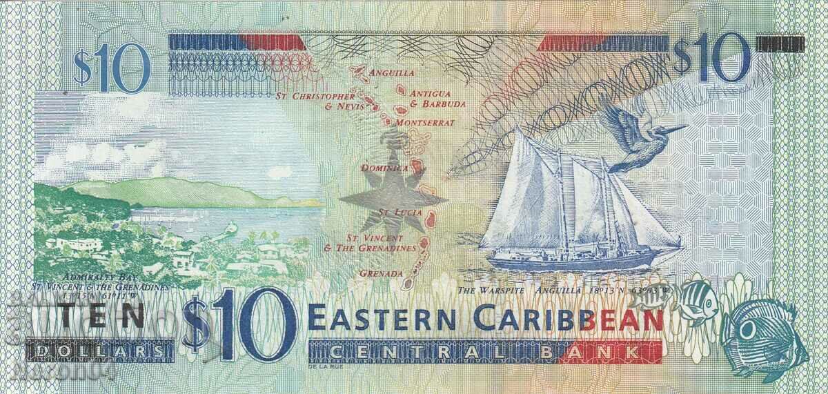 10 dollars 2003, Saint Lucia with price 109.99 BGN | € 56.24 10 dollars 2003, Saint Lucia with price 109.99 BGN | € 56.24