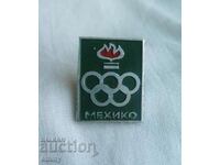 Badge Russia - Mexico 1968 Olympic Games