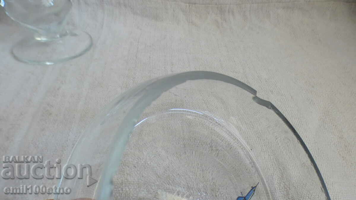 Delivery of 50 years VVUAPVO Panayot Volov Shumen Vase and ashtray