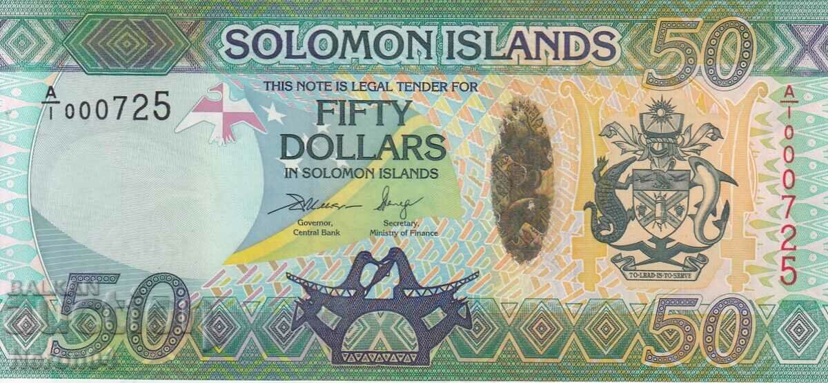 50 dollars 2013, Solomon Islands