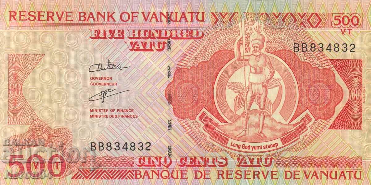 500 vatu 1993, Vanuatu