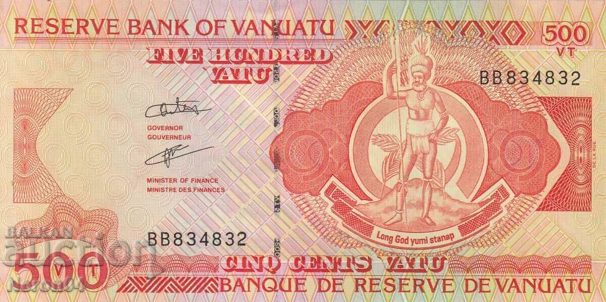 500 vatu 1993, Vanuatu 500 vatu 1993, Vanuatu